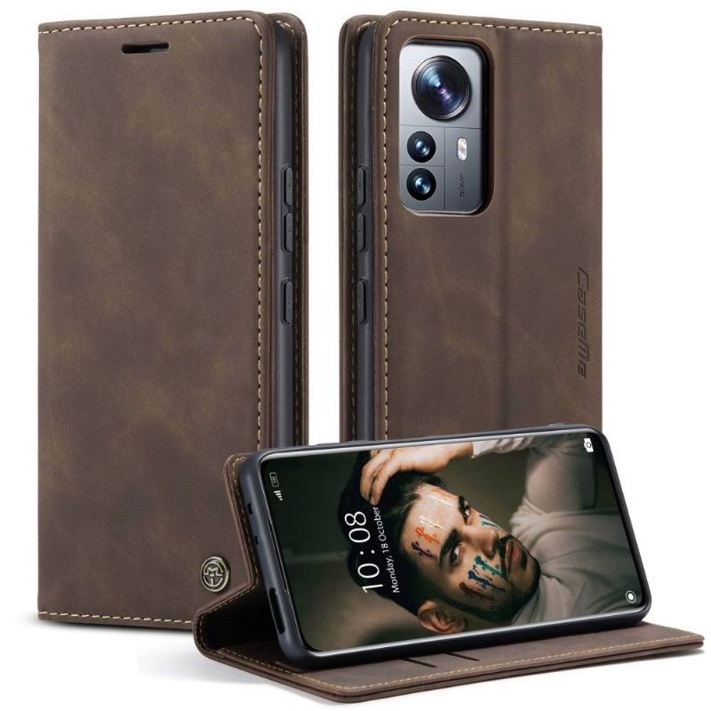 Flipové Pouzdro Na Xiaomi 12 Pro Imitace Kůže 013 Series