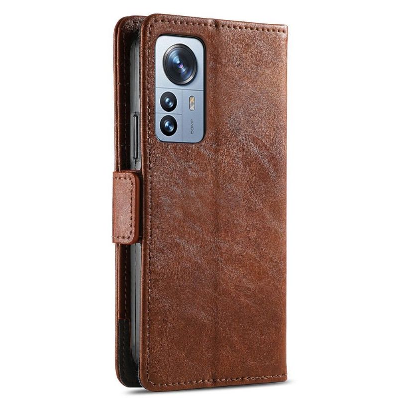 Flipové Pouzdro Na Xiaomi 12 Pro Kožené Pouzdro Flip Business