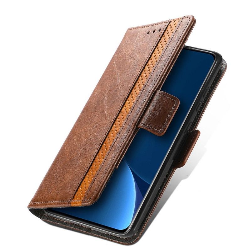 Flipové Pouzdro Na Xiaomi 12 Pro Kožené Pouzdro Flip Business