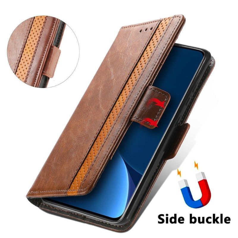 Flipové Pouzdro Na Xiaomi 12 Pro Kožené Pouzdro Flip Business