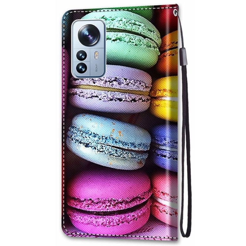 Flipové Pouzdro Na Xiaomi 12 Pro Makronky