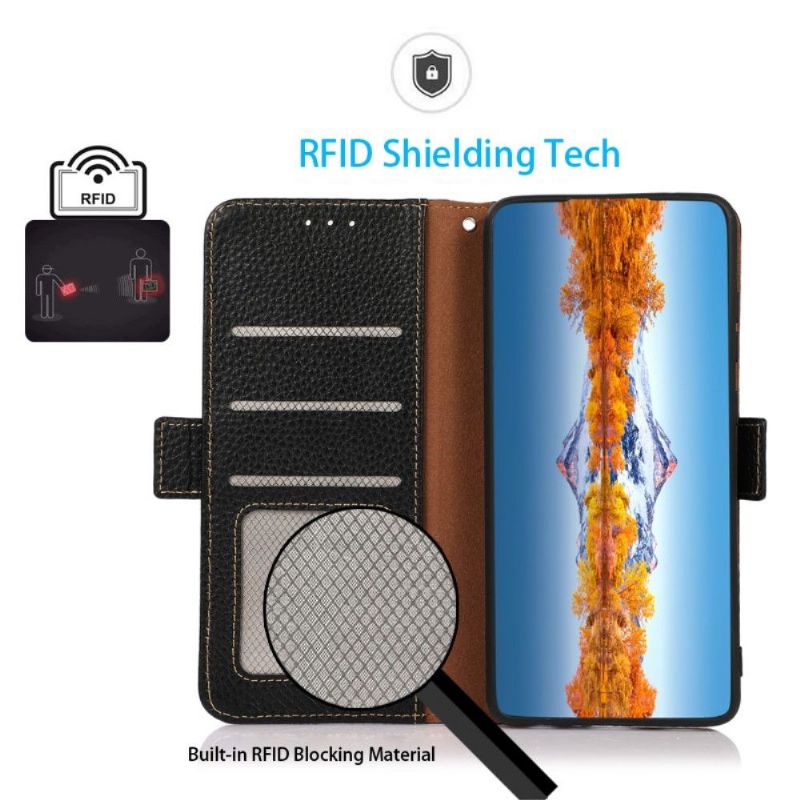 Flipové Pouzdro Na Xiaomi 12 Pro Nejprve Zrnitá Kůže Khazneh