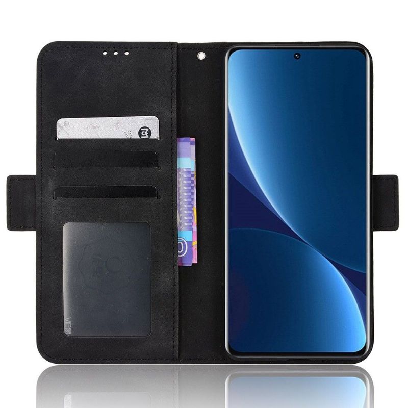 Flipové Pouzdro Na Xiaomi 12 Pro Premium S Držitelem Karty