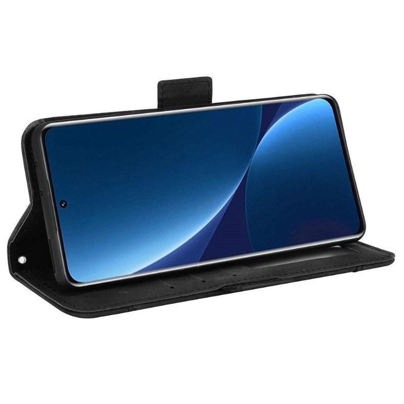 Flipové Pouzdro Na Xiaomi 12 Pro Premium S Držitelem Karty