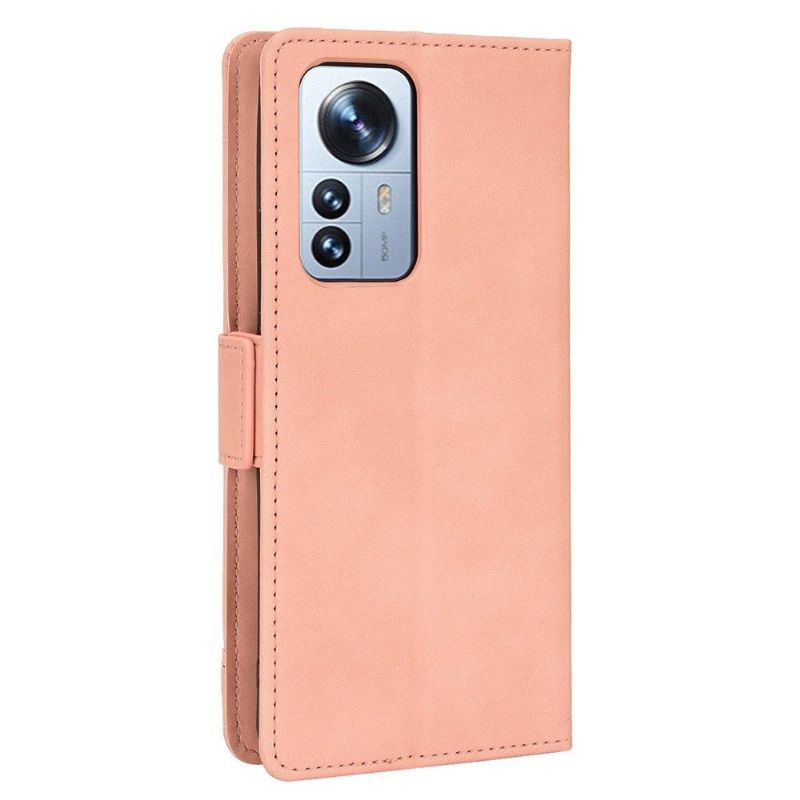 Flipové Pouzdro Na Xiaomi 12 Pro Premium S Držitelem Karty