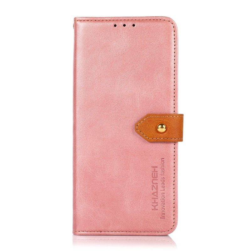 Kožené Pouzdro Na Xiaomi 12 Pro Khazneh Bicolor Umělá Kůže