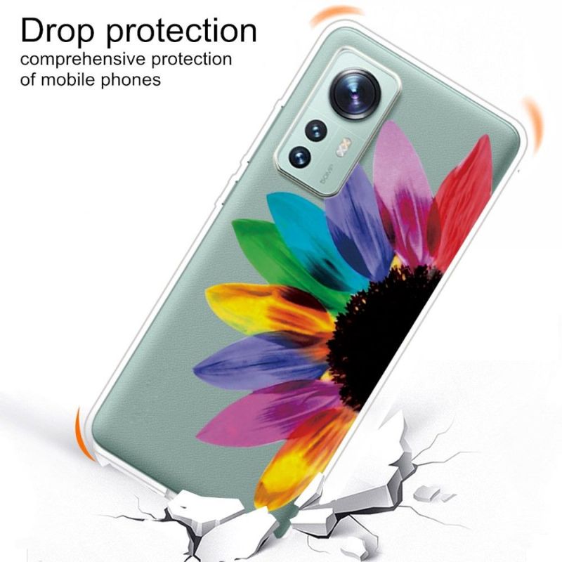 Kryt Na Xiaomi 12 Pro Barevné Okvětní Lístky