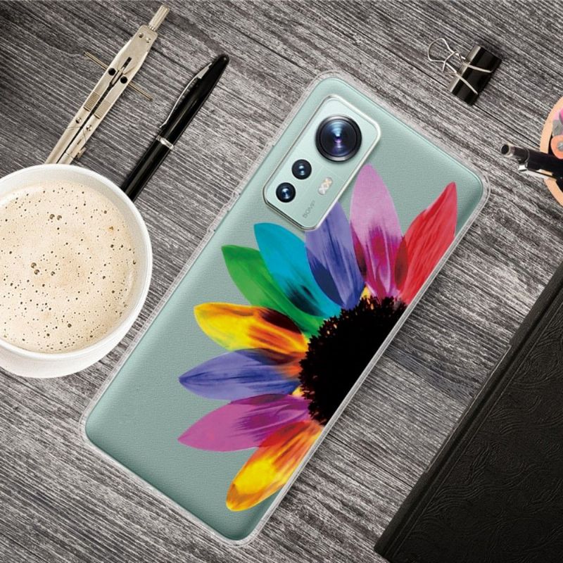 Kryt Na Xiaomi 12 Pro Barevné Okvětní Lístky
