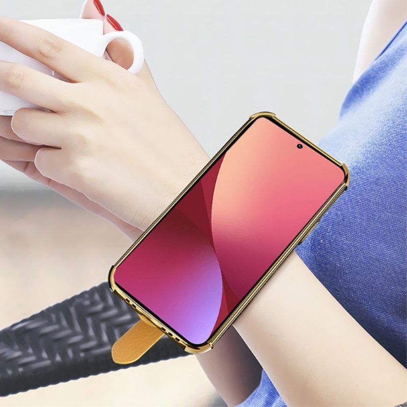 Kryt Na Xiaomi 12 Pro Croc Efekt S Páskem