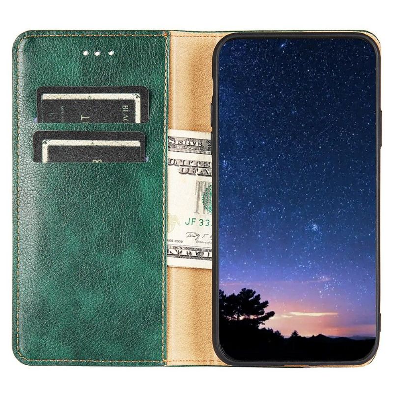 Kryty Na Mobil Na Xiaomi 12 Pro Flipové Pouzdro Čistá Umělá Kůže