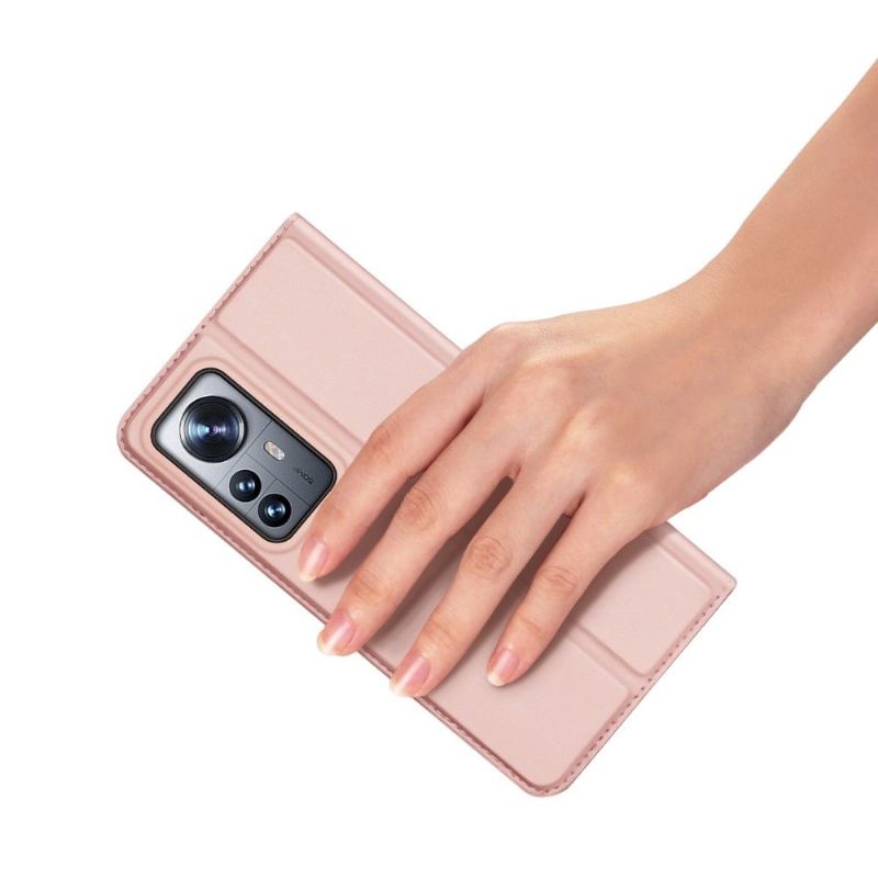Pouzdra Na Xiaomi 12 Pro Obchodní Saténový Efekt