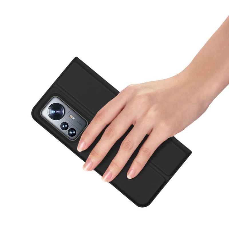 Pouzdra Na Xiaomi 12 Pro Obchodní Saténový Efekt