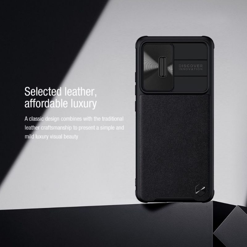 Xiaomi 12 / 12X Kryt Objektivu Z Umělé Kůže