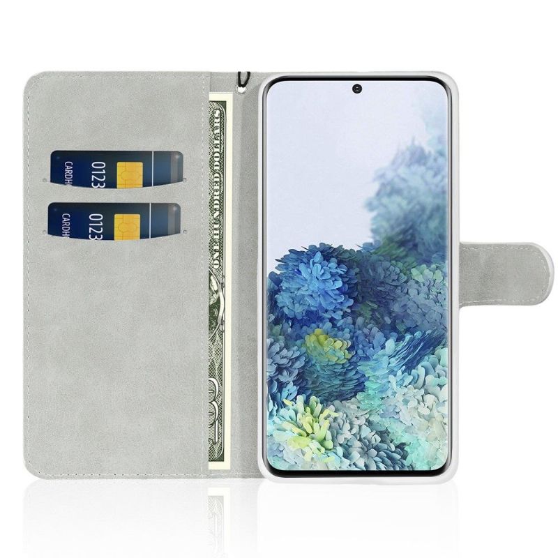 Flipové Pouzdro Na Samsung Galaxy A51 Držák Na Třpytivé Karty