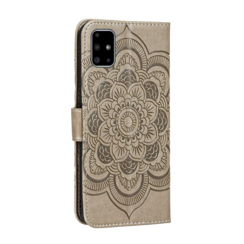 Flipové Pouzdro Na Samsung Galaxy A51 Efekt Mandala Kůže