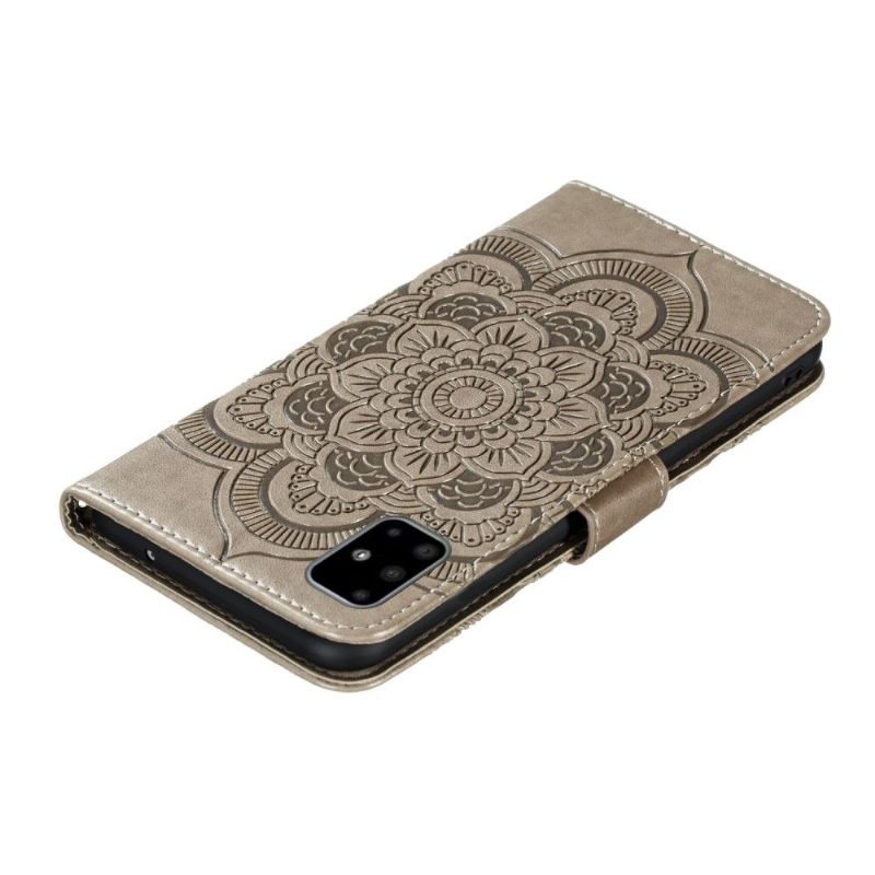 Flipové Pouzdro Na Samsung Galaxy A51 Efekt Mandala Kůže