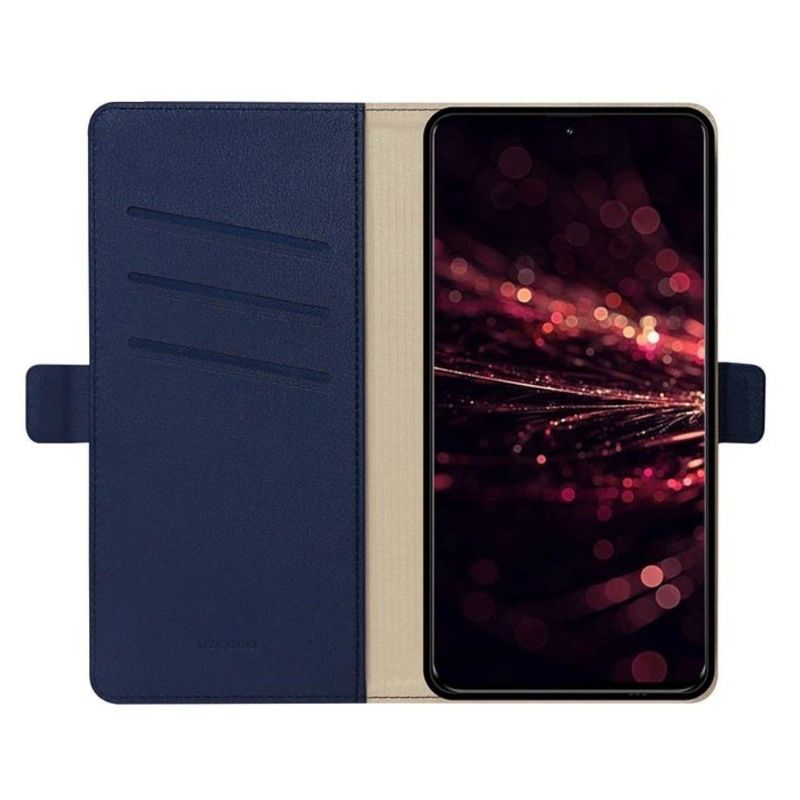 Flipové Pouzdro Na Samsung Galaxy A51 Imitace Kůže Řady Milo