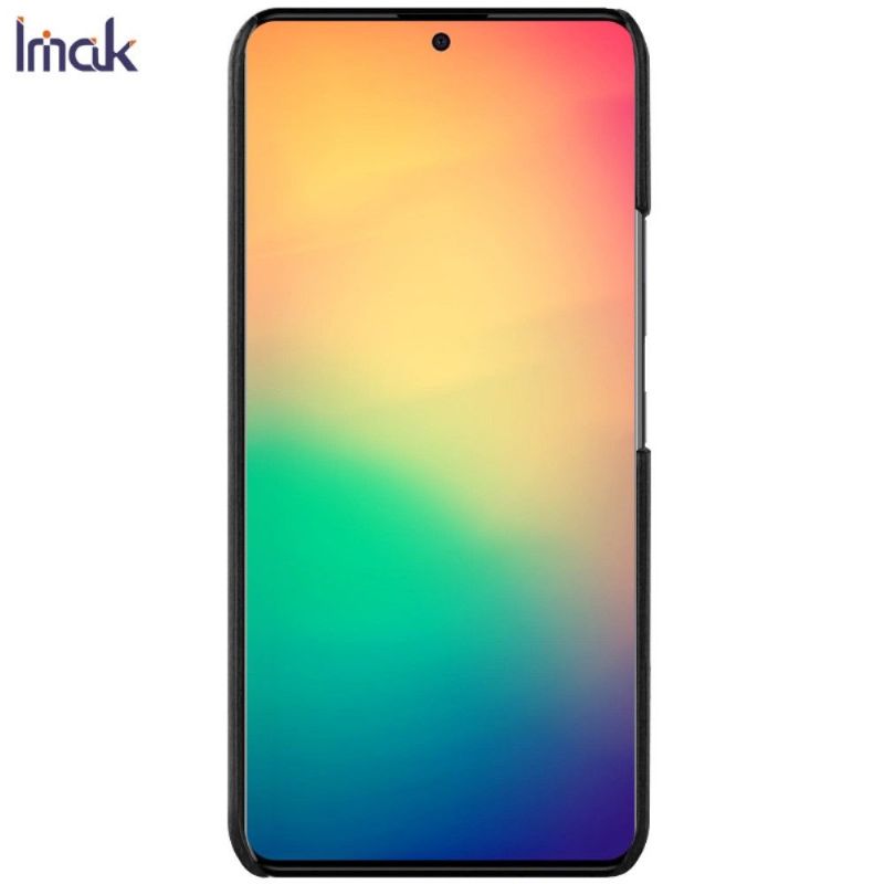 Kryt Na Samsung Galaxy A51 Imak Imitace Kůže + Tvrzené Sklo