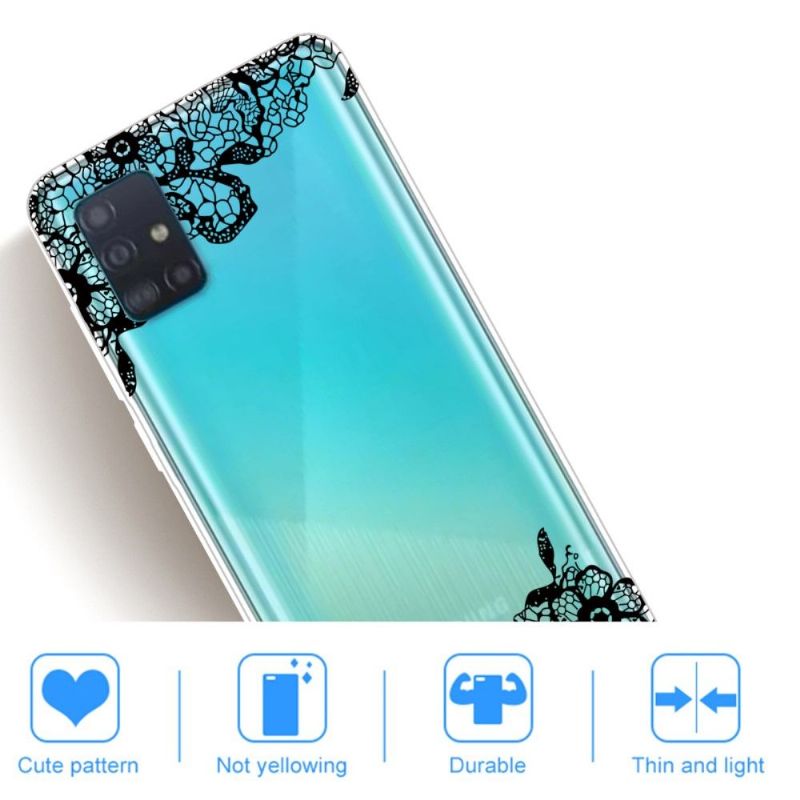 Kryt Na Samsung Galaxy A51 Květinová Krajka
