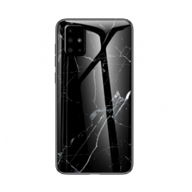 Kryt Na Samsung Galaxy A51 Lina Marble Glass Back