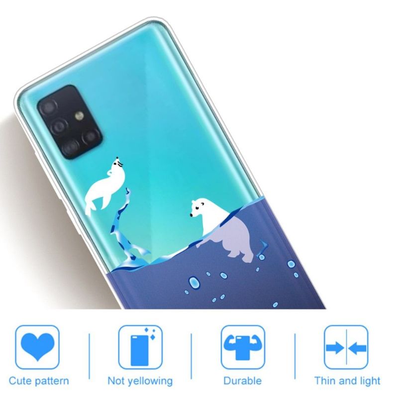 Kryt Na Samsung Galaxy A51 Tuleň A Lední Medvěd