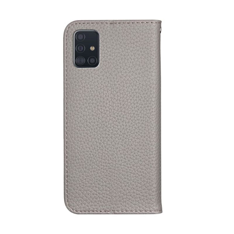 Kryty Na Mobil Na Samsung Galaxy A51 Flipové Pouzdro Zrnité Umělé Kůže