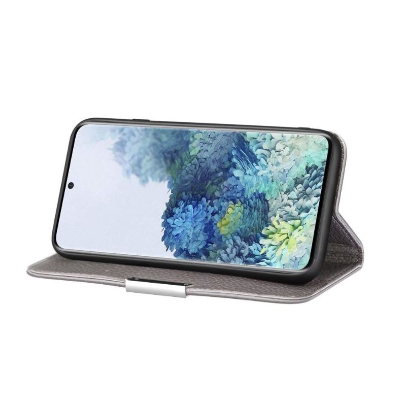 Kryty Na Mobil Na Samsung Galaxy A51 Flipové Pouzdro Zrnité Umělé Kůže