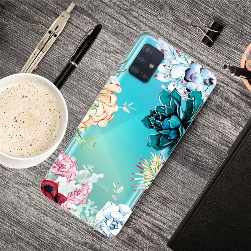 Kryty Na Mobil Na Samsung Galaxy A51 Různé Květiny