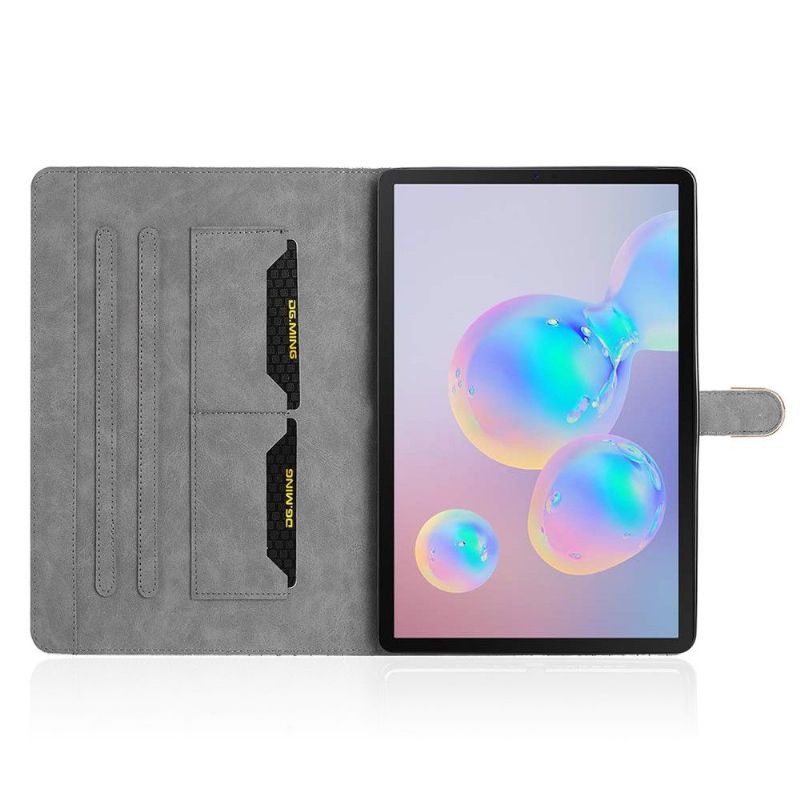 Flipové Pouzdro Na Samsung Galaxy Tab S6 Flitry S Efektem Glamour Croc