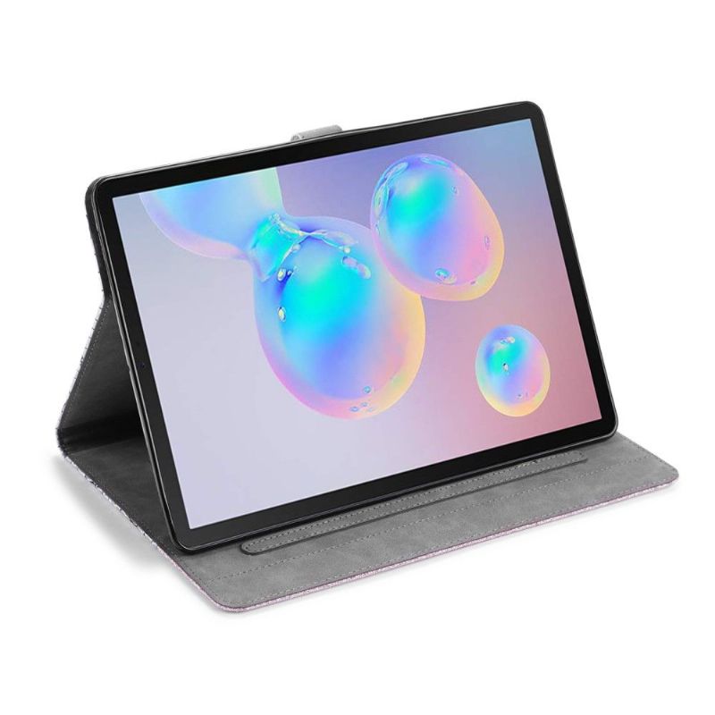 Flipové Pouzdro Na Samsung Galaxy Tab S6 Flitry S Efektem Glamour Croc