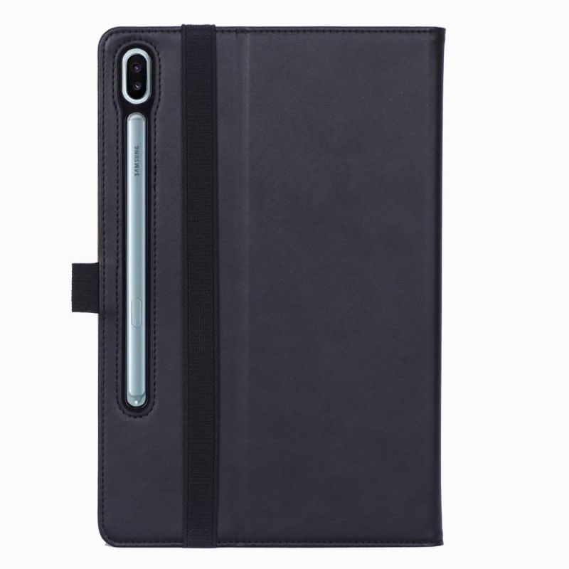 Flipové Pouzdro Na Samsung Galaxy Tab S6 Umělá Kůže S Rukojetí