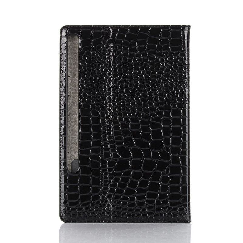 Kožené Pouzdro Na Samsung Galaxy Tab S6 Umělá Kůže S Efektem Croc