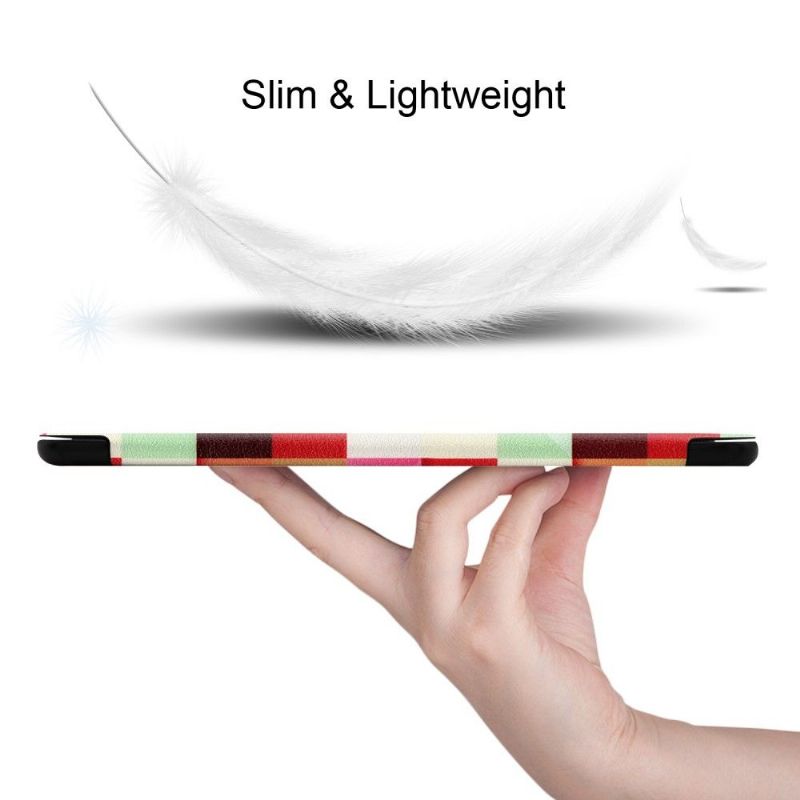 Kryt Na Samsung Galaxy Tab S6 Flipové Pouzdro Inteligentní Barevné Dlaždice
