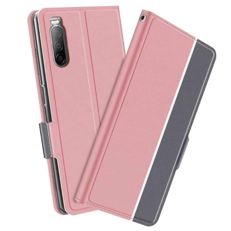 Flipové Pouzdro Na Sony Xperia 10 II Kůže Ve Stylu Victoria