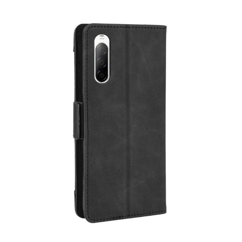 Kožené Pouzdro Na Sony Xperia 10 II Premium S Držitelem Karty