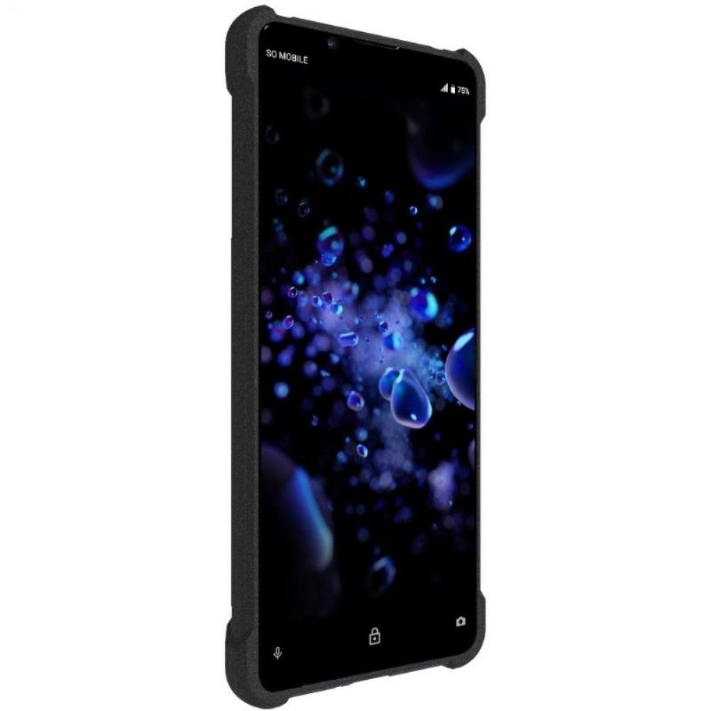 Kryt Na Sony Xperia 10 II Class Protect Nárazuvzdorný - Matná Černá