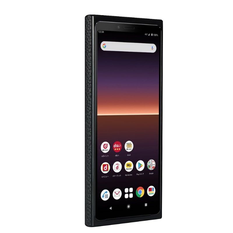 Kryty Na Mobil Na Sony Xperia 10 II Kožený Efekt S Páskem