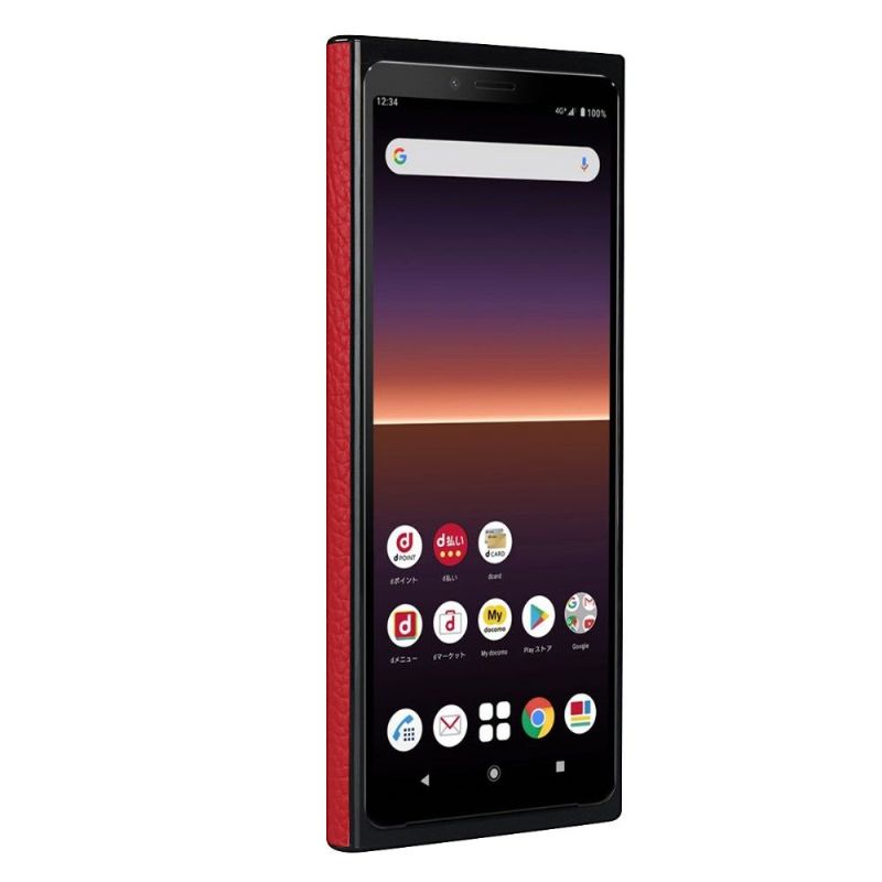 Kryty Na Mobil Na Sony Xperia 10 II Kožený Efekt S Páskem